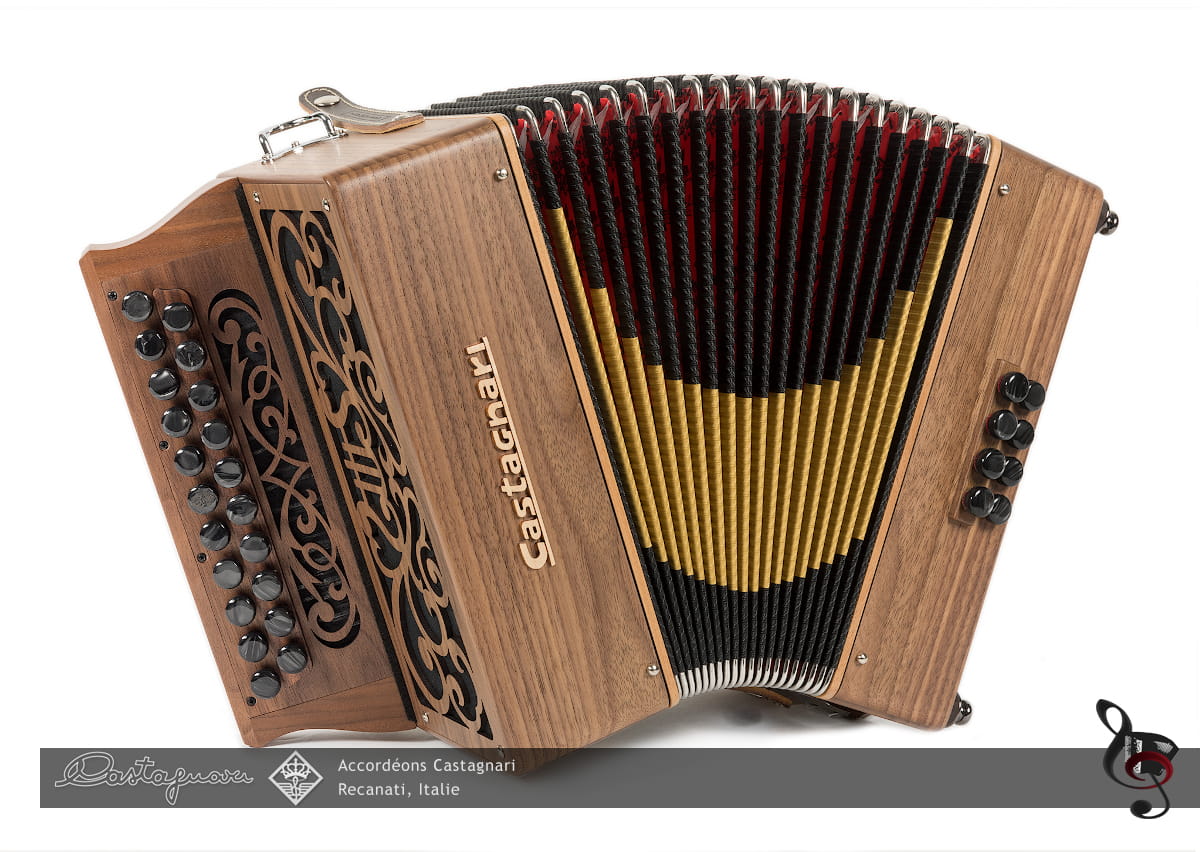 Castagnari Luna Accordéon diatonique neuf
