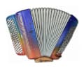 Accordéon en position de jeu (image catalogue)